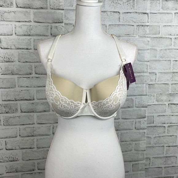 Cacique Intimates & Sleepwear Nwt Cacique Demi Bra 38ddd White